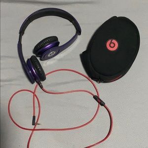 Beats Headphones Purple